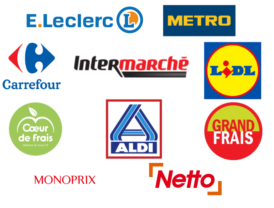 Logos des entreprises partenaires